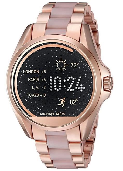 michael kors access touch screen rose gold bradshaw smartwatch|Michael Kors bradshaw 2 smartwatch.